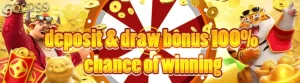 deposit & draw bonus