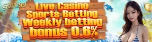 Weekly betting bonus